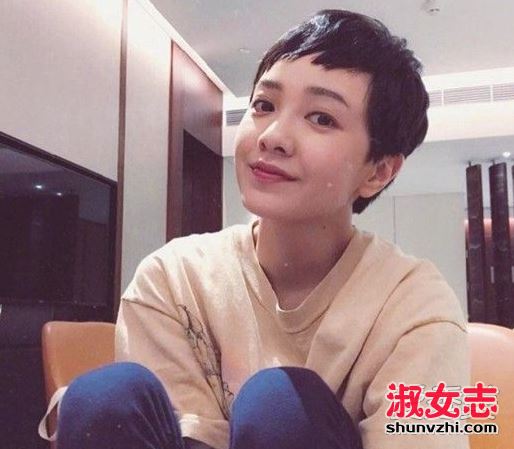 2017最火的女生中性短发发型