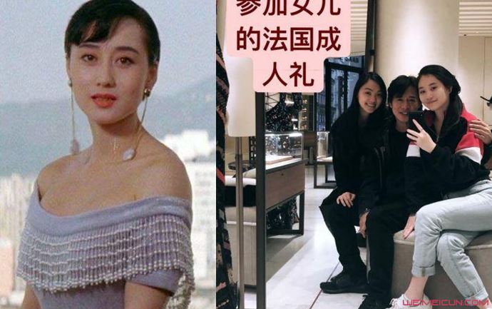 58岁利智近照 利智的小女儿容颜很美