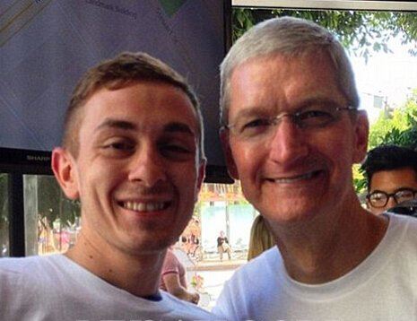 苹果总裁库克出柜 亚裔男友本杰明·林资料