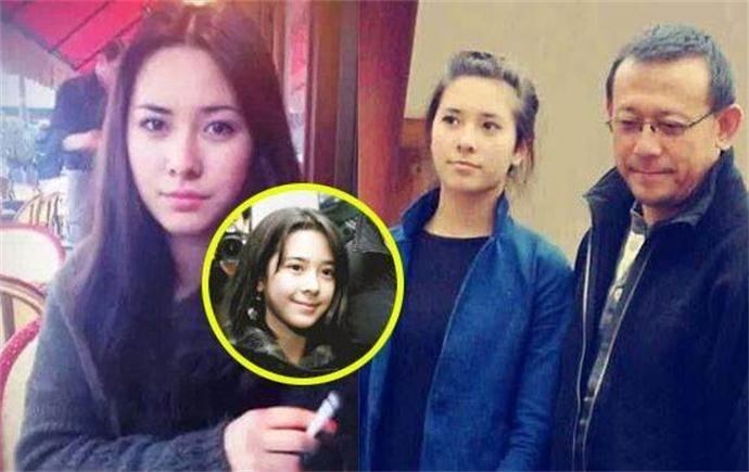 姜文的女儿姜一郎近照 抽烟照片几分老爸的神采