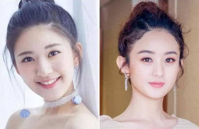 赵露思回应被指撞型赵丽颖 肉丝妹妹惶恐不敢和赵丽颖比较