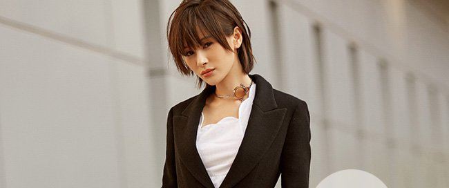 王子文男人装大玩性感诱惑