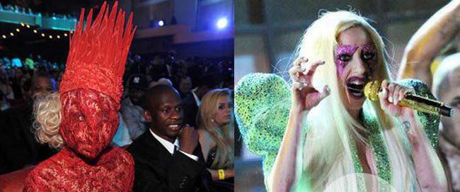 Lady Gaga的恶心图片 不是一般人能接受的