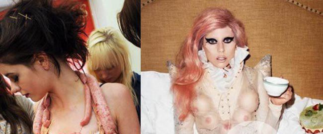 Lady Gaga的恶心图片 不是一般人能接受的