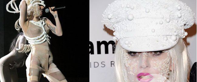 Lady Gaga的恶心图片 不是一般人能接受的