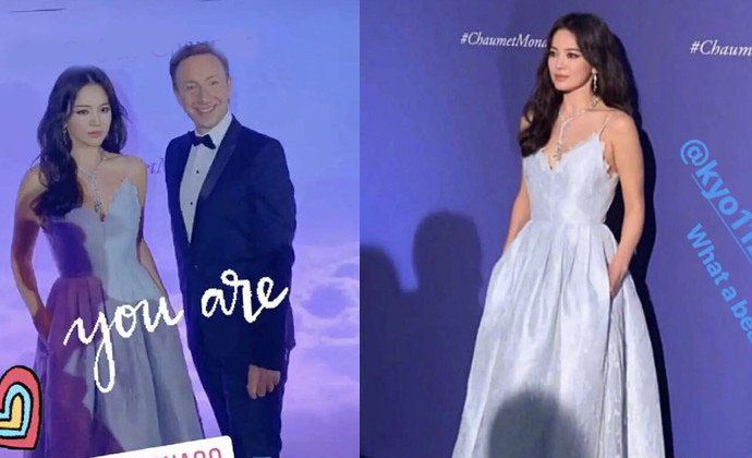 宋慧乔烟熏妆怎么画 一改往日的清纯风