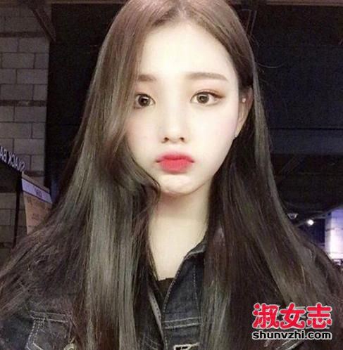 圆脸留空气刘海好看么 圆脸空气刘海图片