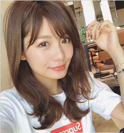 2019圆脸中长发发型女 让你秒变优雅美女
