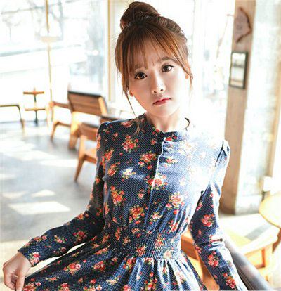 2019圆脸中长发发型女 让你秒变优雅美女