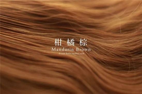 棕色染发颜色大全图片 不用漂也能染