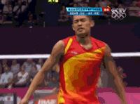 林丹八个避孕套什么梗 国骂口型的GIF动态图