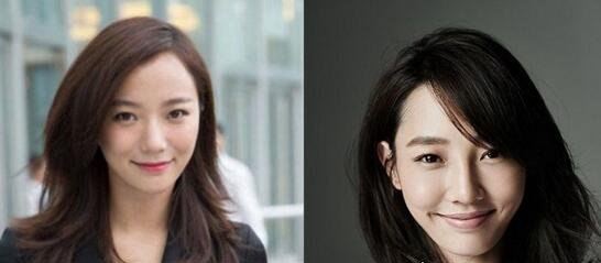 白百合和王珞丹对比图 长得太像了傻傻分不清楚