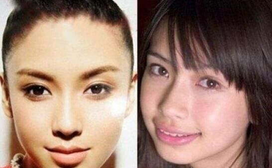 Angelababy杨颖整容前后照片对比 黄晓明都认不出