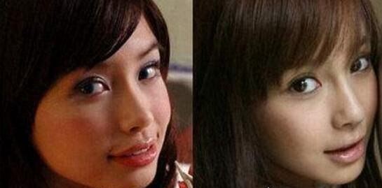 Angelababy杨颖整容前后照片对比 黄晓明都认不出