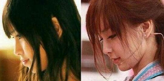 Angelababy杨颖整容前后照片对比 黄晓明都认不出