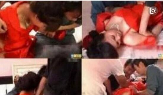 山洞泰安伴娘事件视频 16岁伴娘遭十名猛汉扒光衣服猥亵