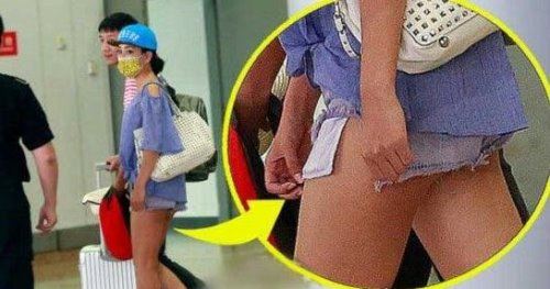 国内外十大豪放女明星走光图片 故意走光给你看