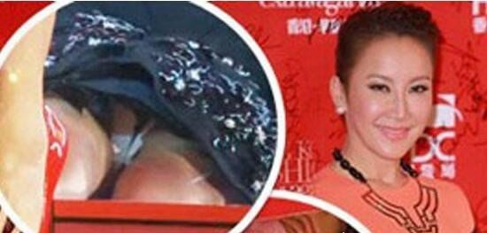 国内外十大豪放女明星走光图片 故意走光给你看