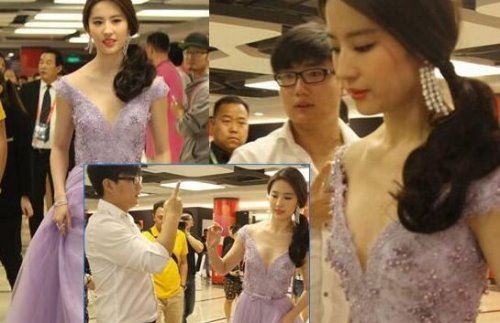 刘亦菲的胸有多大 神仙姐姐B罩胸型完美不油腻