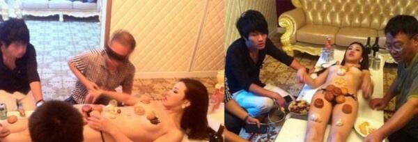 莫露露全-裸月饼人体宴 霪/乱场面任人随意把玩