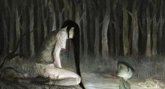 揭秘最真实的水鬼图片 水猴子强迫人落水当替死鬼