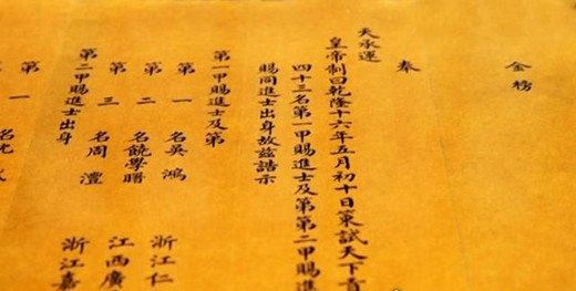 人们常说的探花是第几名 第三名(长相俊美者得之)