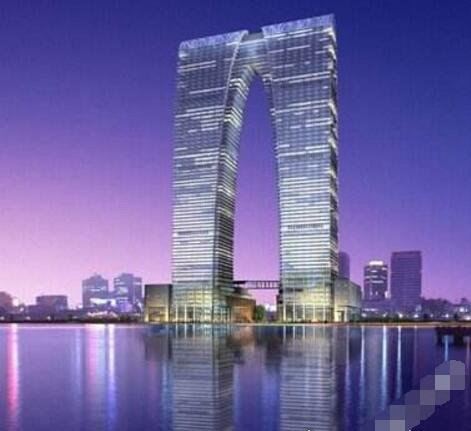中国最奇葩的建筑 江苏秋裤大楼(外观神似巨型"秋裤")