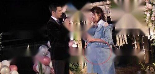 姜潮求婚麦迪娜现场曝光 女方身怀六甲现身感动落泪(超幸福)