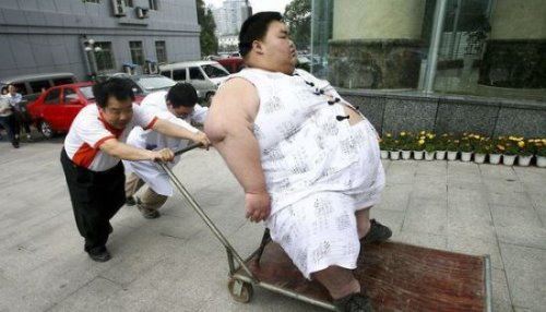 中国第一胖梁用减肥160斤 而孙亮真的是被胖死的