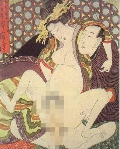世界各国的古代春宫图片 日本春画尺度极大(图集)