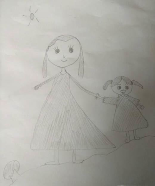 怎样画一幅母亲节送给妈妈的画