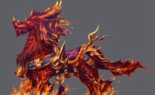 神兽火麒麟图片盘点 中国古代祥瑞神兽的传说