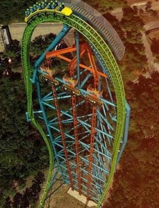 世界上最高的跳楼机 广州塔跳楼机玩心跳(484米 1秒落地)