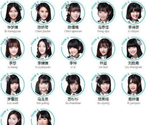 snh48成员名单介绍大全 截止目前snh48一共162名现役成员