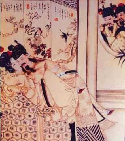 宋朝春画熙陵幸小周后图欣赏 元朝画家为抹黑宋朝皇室所作