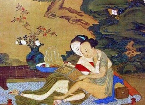 宋朝春画熙陵幸小周后图欣赏 元朝画家为抹黑宋朝皇室所作