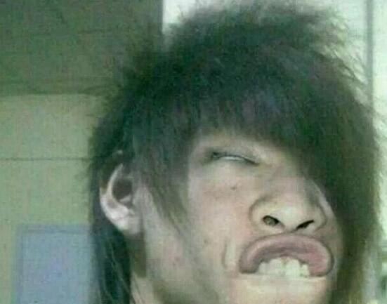 网络十大丑男照片 网上很火男丑照欣赏(爆照专用丑男照)