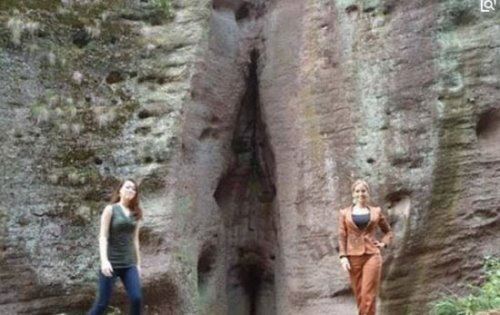 让人脸红的自然奇观 “天下第一奇石”阳元石(酷似男性生殖器)