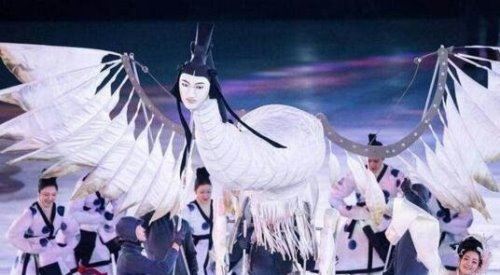 冬奥会出现的韩国瑞兽人面鸟 其实是山海经中记载的丧鸟
