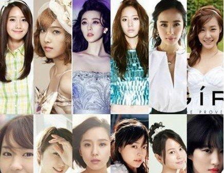 亚洲20位最美女神