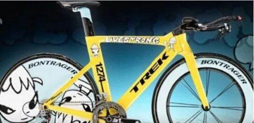 全球最贵自行车 蝴蝶Trek Madone自行车(成交价50万美元)