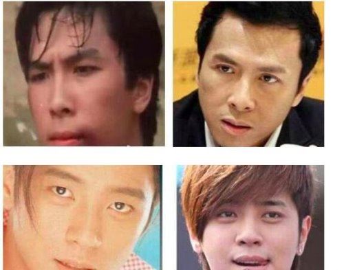 成龙双眼皮疑是割的 早期单眼皮的时候和现在的差别非常大