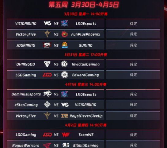 2022lpl春季赛哪里直播 2022LPL春季赛线上赛程安排