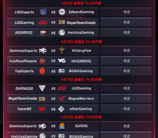 2022lpl春季赛哪里直播 2022LPL春季赛线上赛程安排