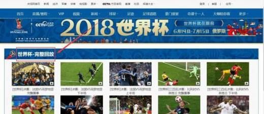 在哪里能看世界杯直播？错过了直播在哪看回放