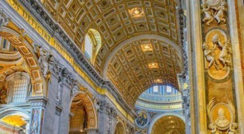 世界最著名的五大教堂 梵蒂冈圣彼得大教堂世界之最