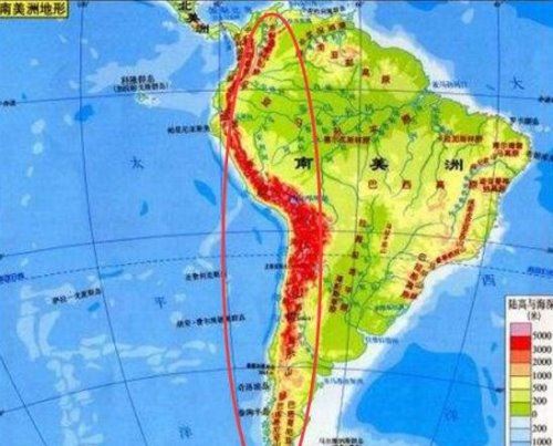 世界上最长的山脉是什么？安第斯山脉(全长8900公里)