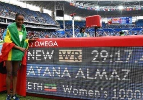 无人超越的10000米世界纪录王军霞 23年后被阿亚娜打破