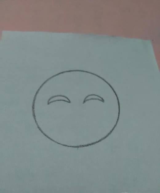 怎么画笑脸简笔画