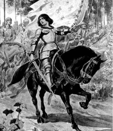 法国民族英雄圣女贞德的故事 耶稣派下来拯救法国的天使